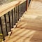 Nuvo Iron 26 in LONG x 3/4 in WIDE BLACK SQUARE TUBING GALVANIZED STEEL BALUSTERS, 10PK SQPS26 - alternate 3
